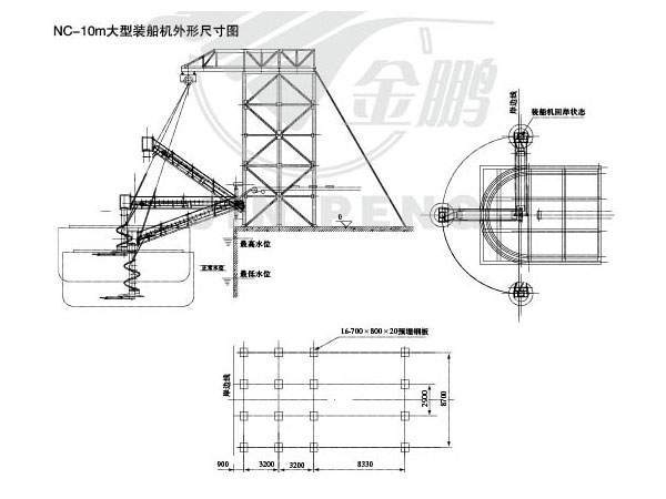 NC-10m大型裝船機""